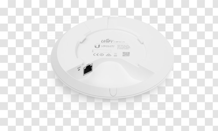 Wireless Access Points Ubiquiti Unifi AP-AC Lite Networks UniFi AP AC LR - Smoke Detector Transparent PNG