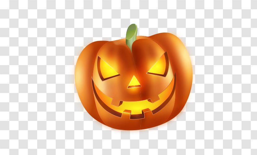 Jack-o-lantern Calabaza Halloween Pumpkin - Fruit - Creative Transparent PNG