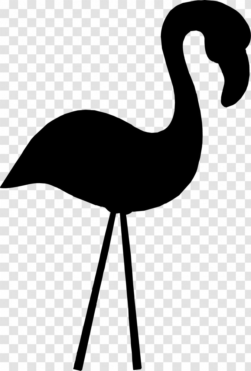Bird Crane Beak Product Clip Art - Blackandwhite - Silhouette Transparent PNG