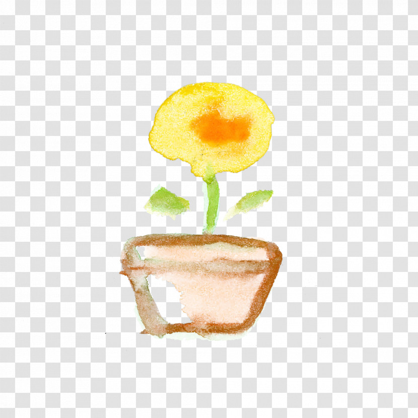 Yellow Flower Plant Egg Yolk Transparent PNG