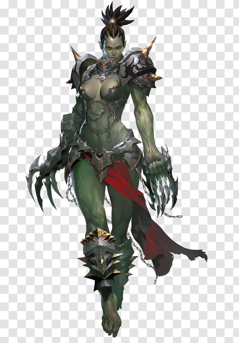 Lineage II Pathfinder Roleplaying Game Dungeons & Dragons Half-orc - Half Orc Transparent PNG