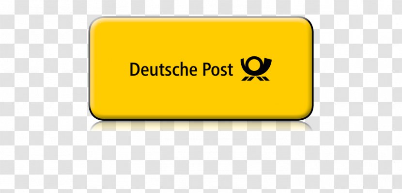 Logo Deutsche Post Product Font Artikel - Yellow - Design Transparent PNG