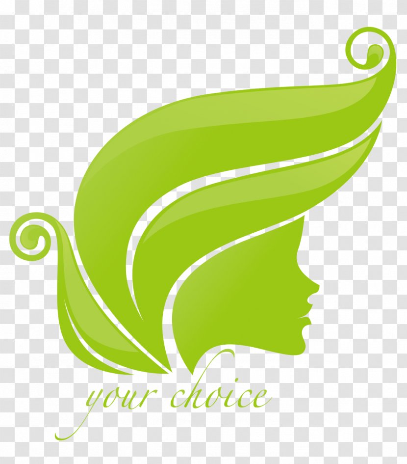 The Green Woman Face And Leaves Vector - Fruit Transparent PNG