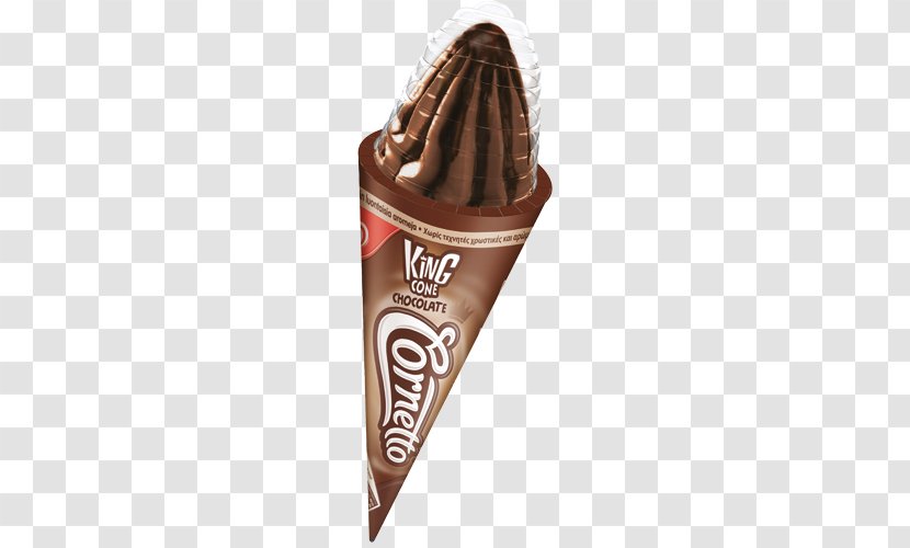 Chocolate Ice Cream Cones Cornetto Soft Serve - Strawberry Transparent PNG