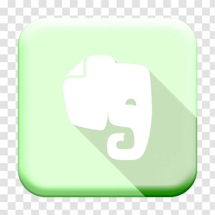 Elephant Icon Evernote Social Media - Symbol Technology Transparent PNG