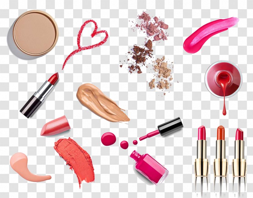 Lipstick Cosmetics Nail Polish Make-up Mascara - Health Beauty Transparent PNG