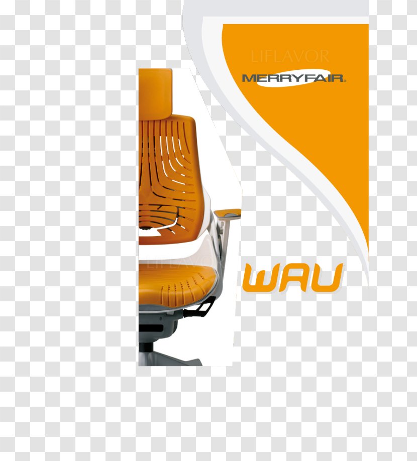 Wau Airport Office & Desk Chairs - Orange Transparent PNG