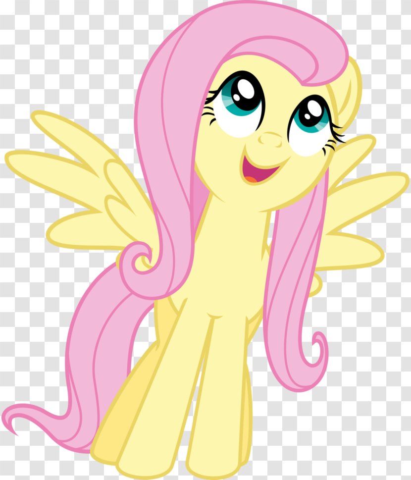 Fluttershy Pony Singing - Tree Transparent PNG