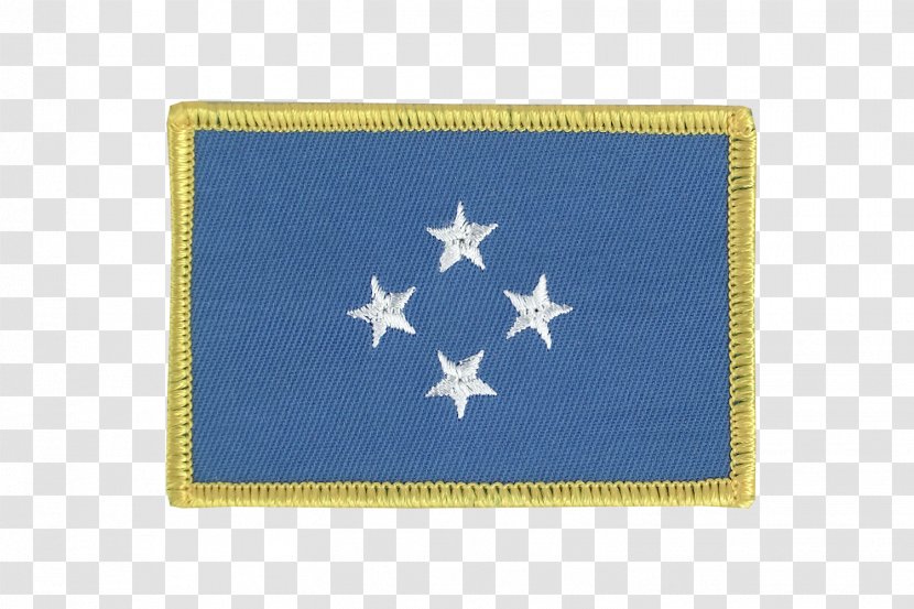 Flag Of The Federated States Micronesia Fahne Patch Transparent PNG