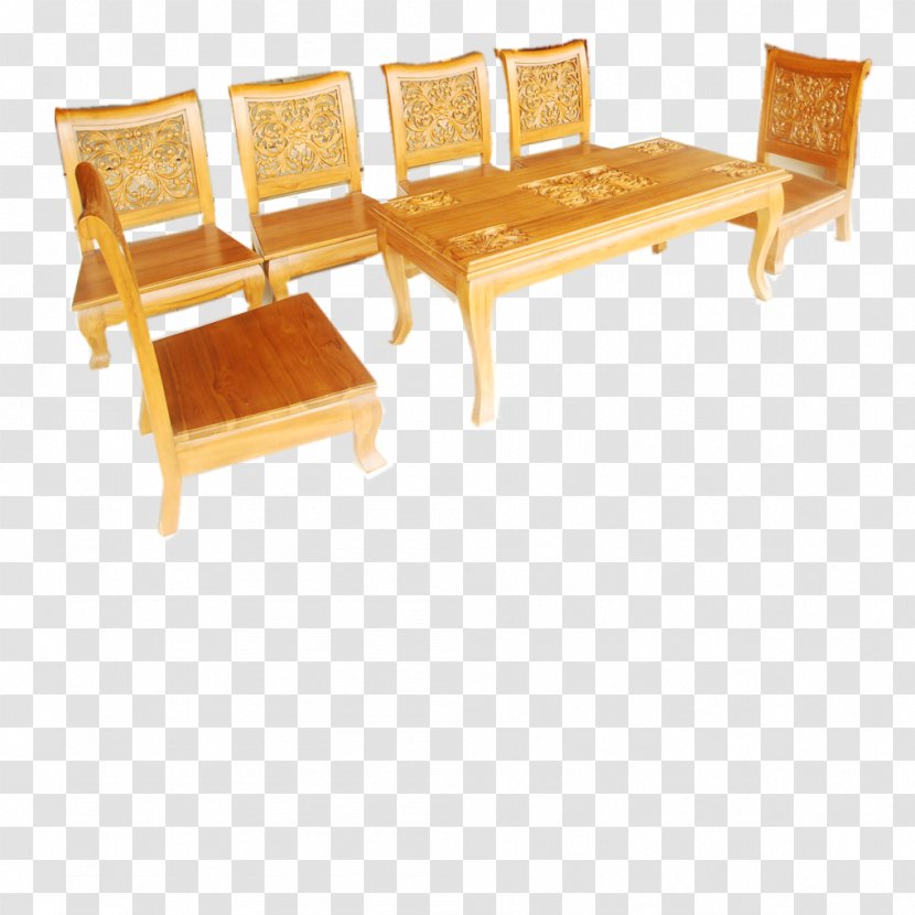 Table Chair Furniture Couch Bed - Wood Transparent PNG