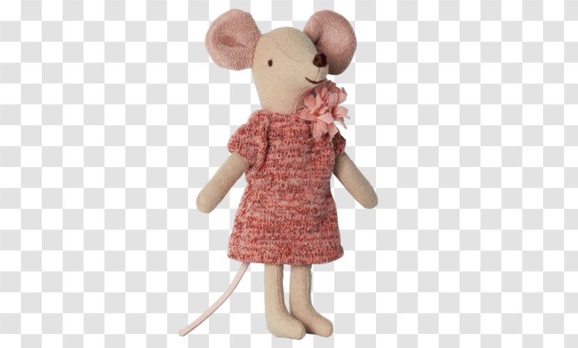 Computer Mouse Big Sister Winter Maileg Ballerina Toy Mouse, Tooth Fairy - Clothing Transparent PNG