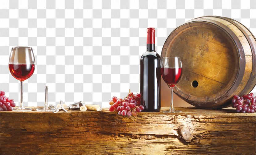 Red Wine Champagne Oak - Wood - Making Transparent PNG