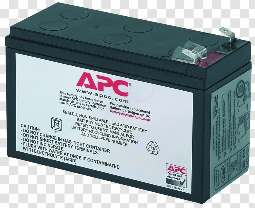 APC By Schneider Electric Replacement Battery Cartridge Smart-UPS 750VA LCD RM 500.00 UPS - Ups - Ori Transparent PNG