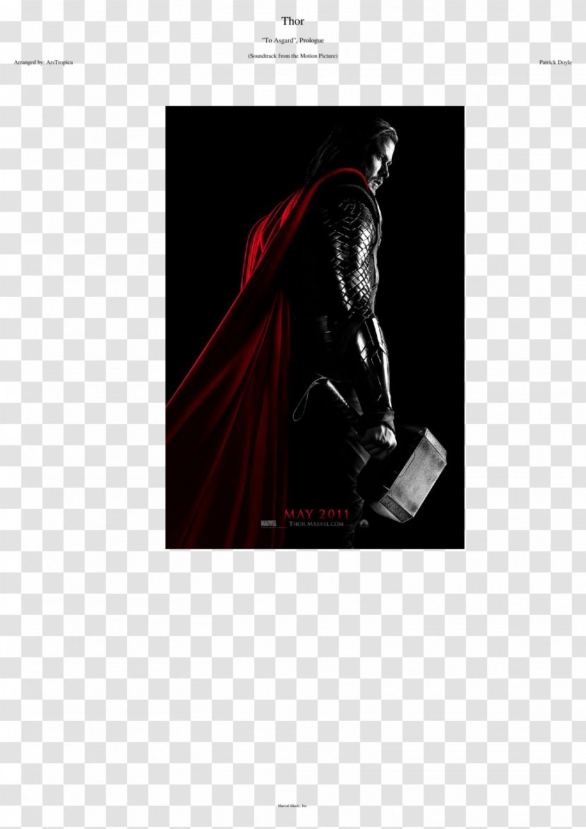 Poster Thor Graphic Design Printing Wall - Paddy Doyle Transparent PNG