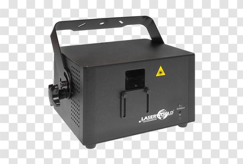 Laser Lighting Display Secure Digital Projector - Divergent Beam Transparent PNG