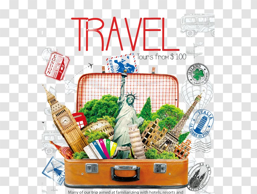 Europe Travel Flyer Poster - Hamper - Gallery Sub Transparent PNG