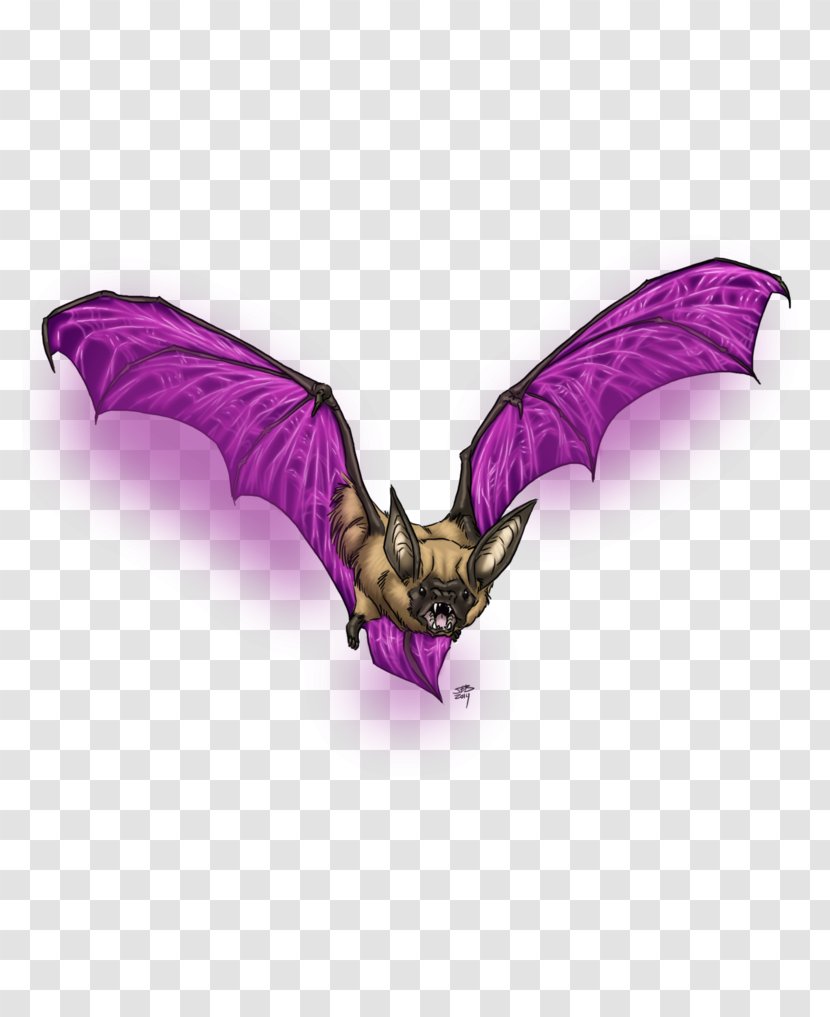 Purple Violet Mammal Character Animal - Luminescent Lines Transparent PNG