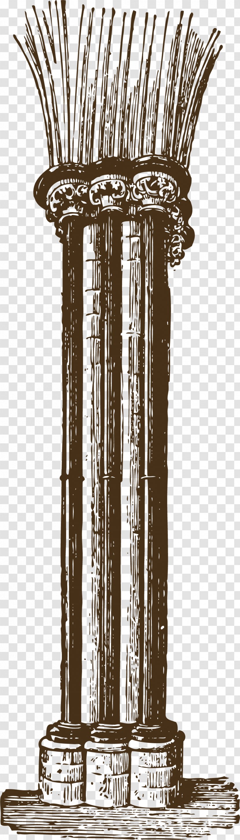 Column Pier - Tiff - Composite Wall Transparent PNG