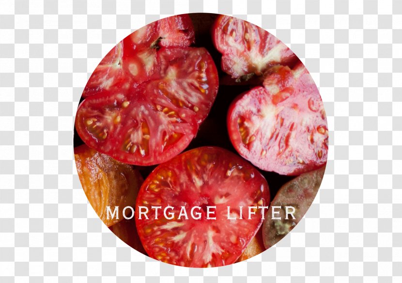 Mortgage Lifter Plum Tomato Heirloom Plant Variety - Paste Transparent PNG