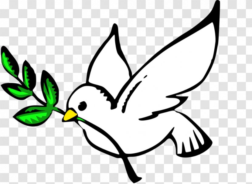 Clip Art Pigeons And Doves As Symbols Peace Free Content - Moths Butterflies - Flowboard Transparent PNG