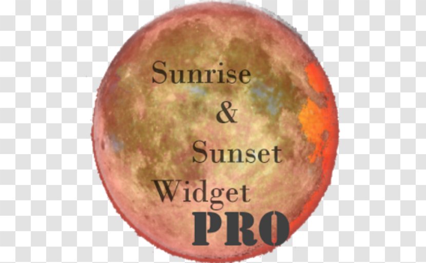 Sunrise Sunset Font Orange S.A. - Sphere Transparent PNG