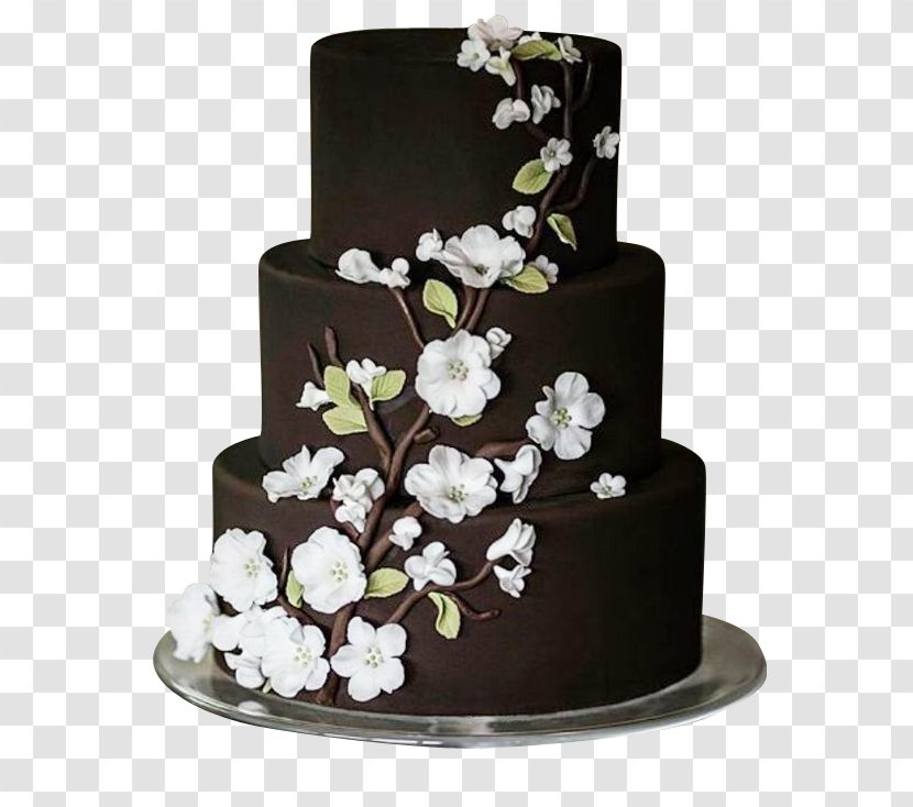 Wedding Cake Chocolate Icing Cupcake Sheet - Ceremony Supply - Camellia Transparent PNG