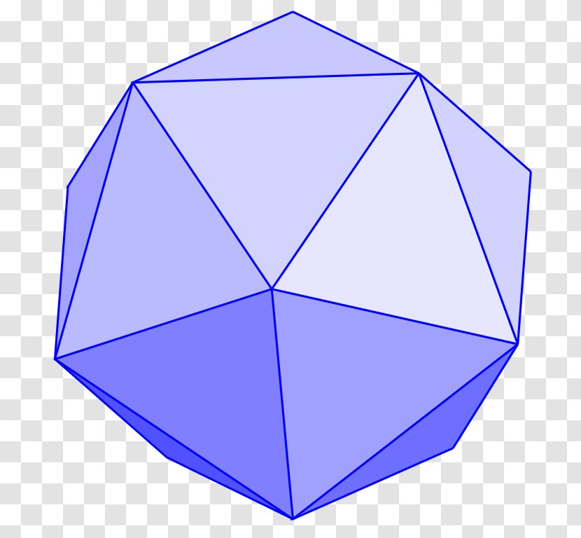 Regular Icosahedron Angle Vertex - Antiprism - Euclidean Transparent PNG