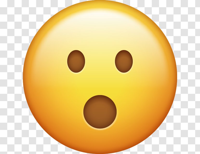 Emoji Emoticon Smiley IPhone - Symbol - Be Surprised Transparent PNG