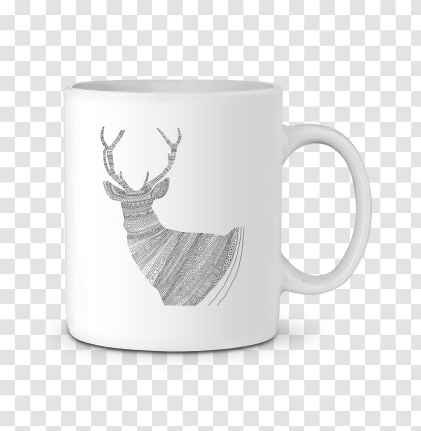 Art Canvas Print Deer - Mug - Stag Transparent PNG