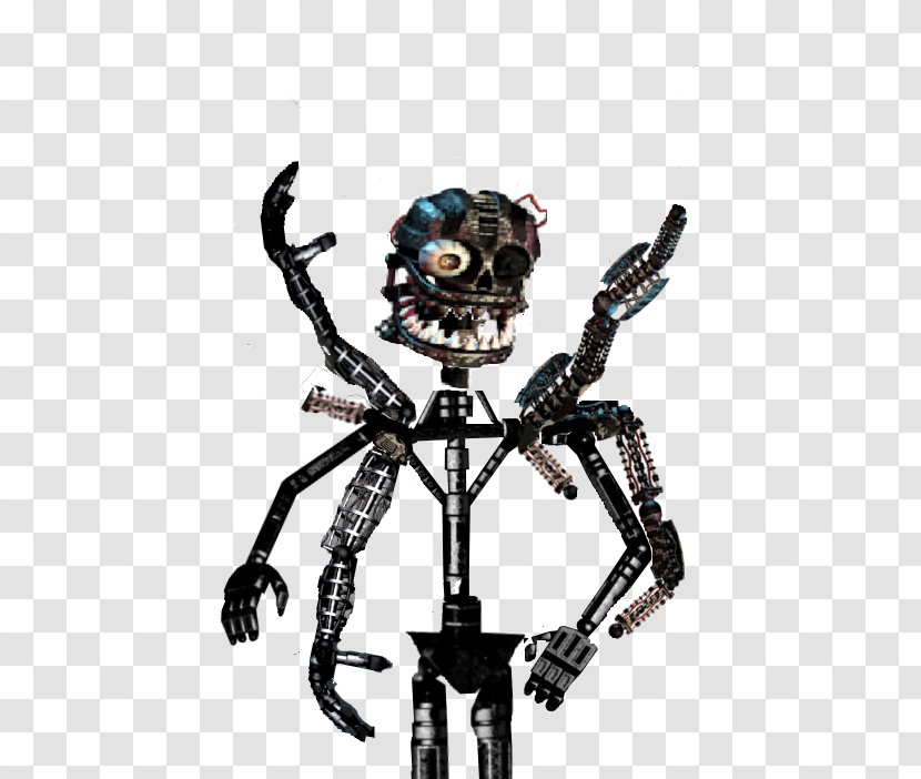 Five Nights At Freddy's 4 Photography Nightmare Endoskeleton Robot - Machine - Fnaf 2 Transparent PNG