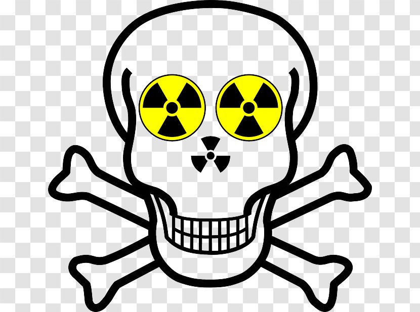 Skull And Bones Crossbones Drawing - Organism - Hydrogen Bomb Transparent PNG