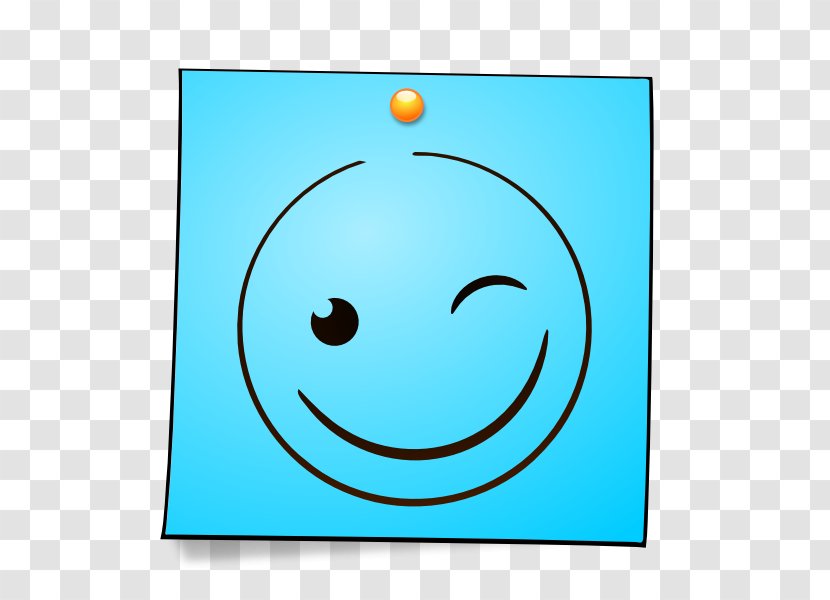 Emoticon Smiley - Inkscape - Post It Transparent PNG