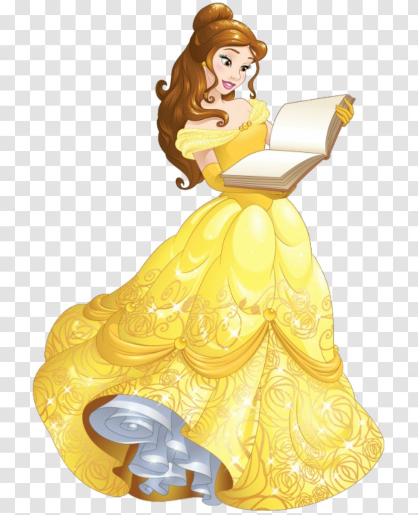 Belle Ariel Beast Princess Aurora Rapunzel Transparent PNG