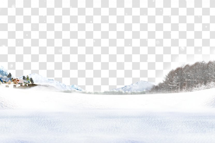 Snow Winter - Christmas - Scene Unmanned Iceberg Transparent PNG