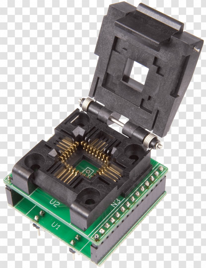 Microcontroller Electronics Adapter Computer Hardware Programmer - Personal - Dil Transparent PNG