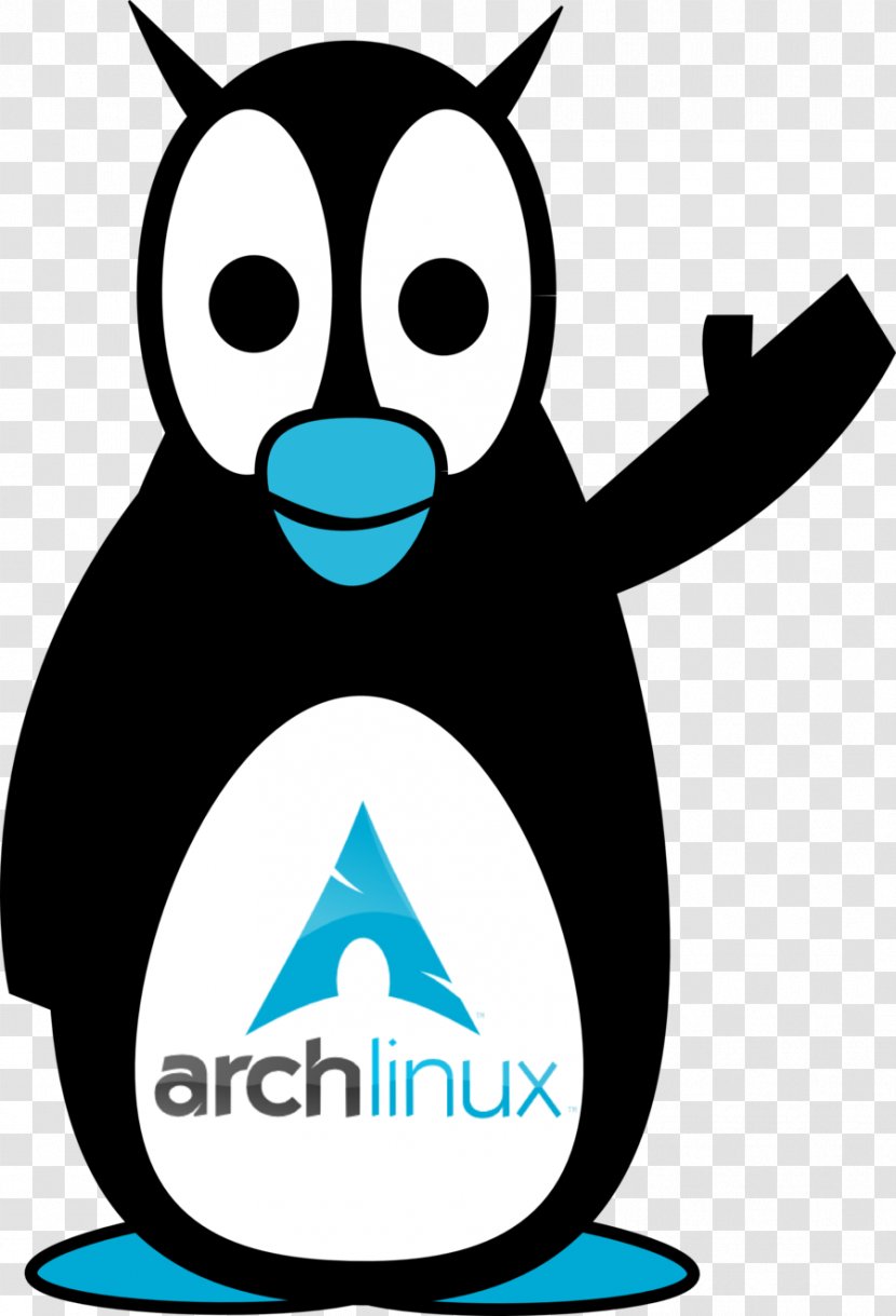 Tuxedo Penguin Arch Linux - Artwork Transparent PNG