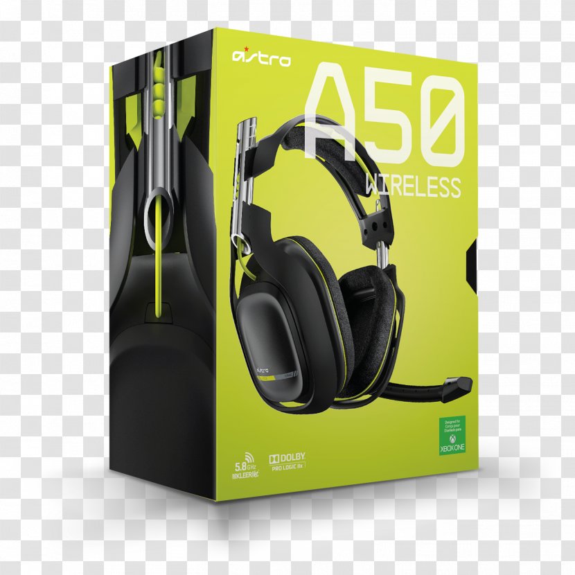 ASTRO Gaming A50 Xbox 360 Wireless Headset One Controller - All Accessory - Astro Transparent PNG