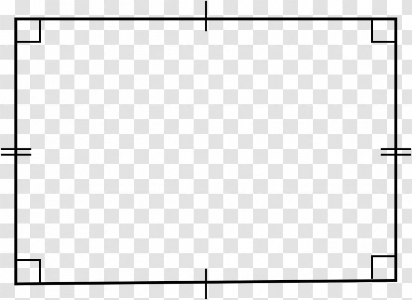 Rectangle Line Quadrilateral Definition - Angle Transparent PNG