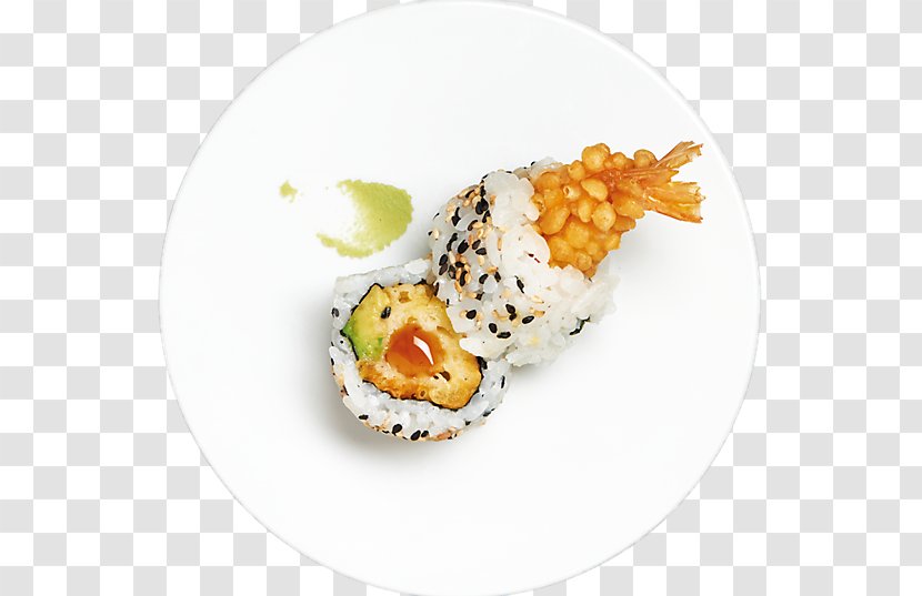 Sushi California Roll Japanese Cuisine Crispy Fried Chicken Makizushi - Recipe Transparent PNG