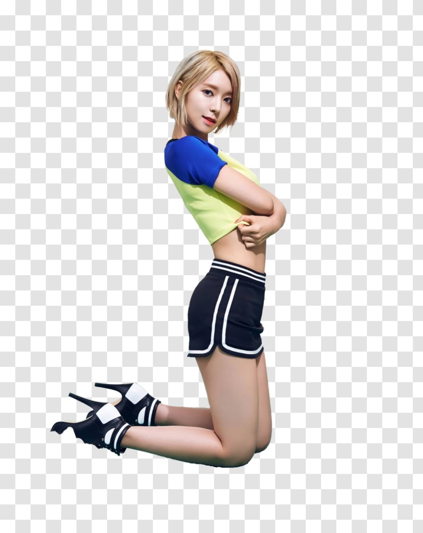 Park Choa AOA Heart Attack K-pop Confused - Aoa Transparent PNG