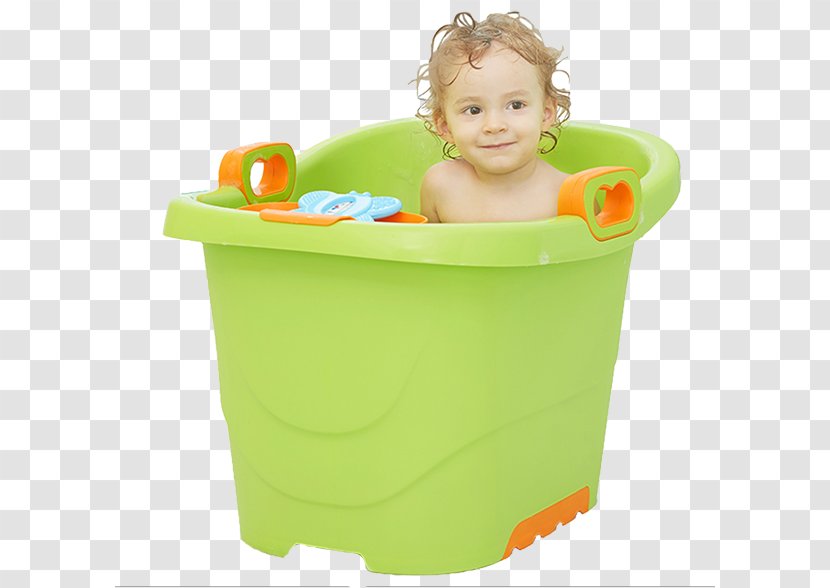 Bathtub Bathing Infant Child - Capelli - Green Transparent PNG