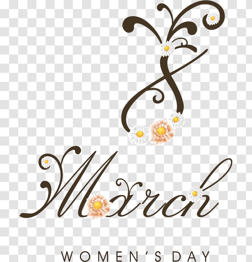 International Womens Day March 8 Woman Illustration - Yellow - Women's Theme Vector Material Transparent PNG
