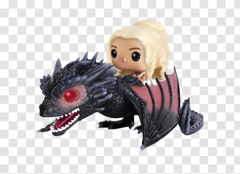 Daenerys Targaryen Drogon Rhaegal Funko Action & Toy Figures - Dragon - Daaenerys Transparent PNG