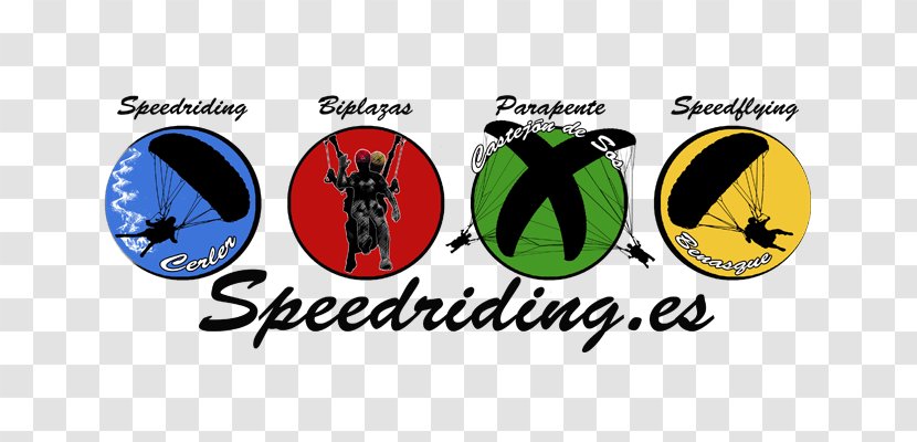 Logo Speed Flying ANGELIC ASIDES Paragliding Brand - Flight - Riding Club Transparent PNG