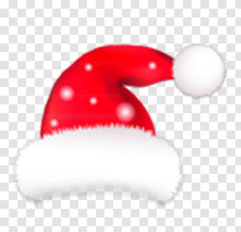 Santa Claus Bonnet Hat Christmas - Hats Transparent PNG