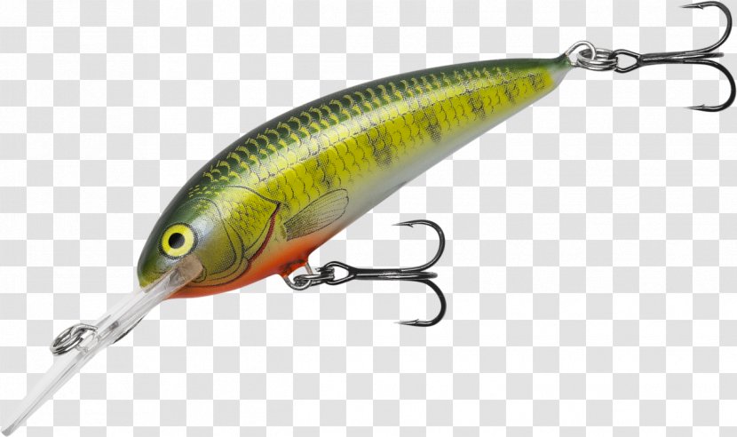 Plug Bait Fish Rapala Spoon Lure - Fishing - Yellow Perch Transparent PNG