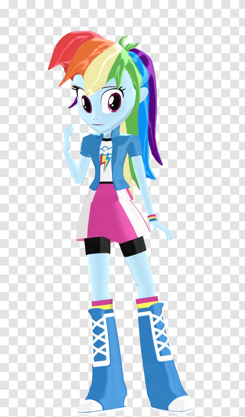 Rainbow Dash Applejack Rarity Pony Equestria - Frame - Girls SFM Model Transparent PNG