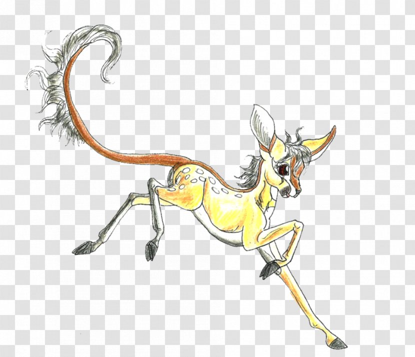 Reindeer Horse Cartoon Carnivora Transparent PNG