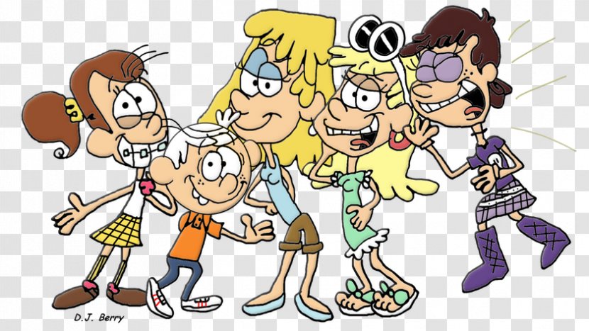 Fan Art Lincoln Loud Cartoon Nickelodeon - The House Transparent PNG