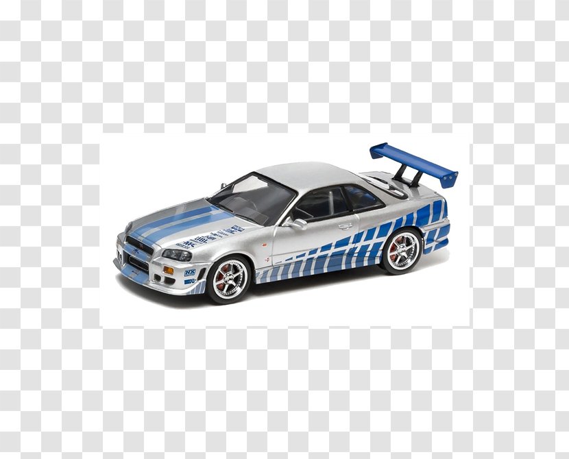 Nissan Skyline GT-R Brian O'Conner Car The Fast And Furious - Gtr Transparent PNG